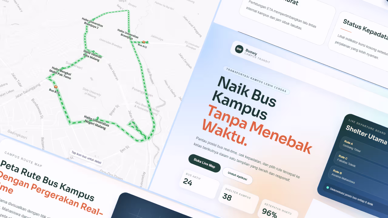 Buswy - Tracking Bus dan Attendance Sistem berbasis IoT
